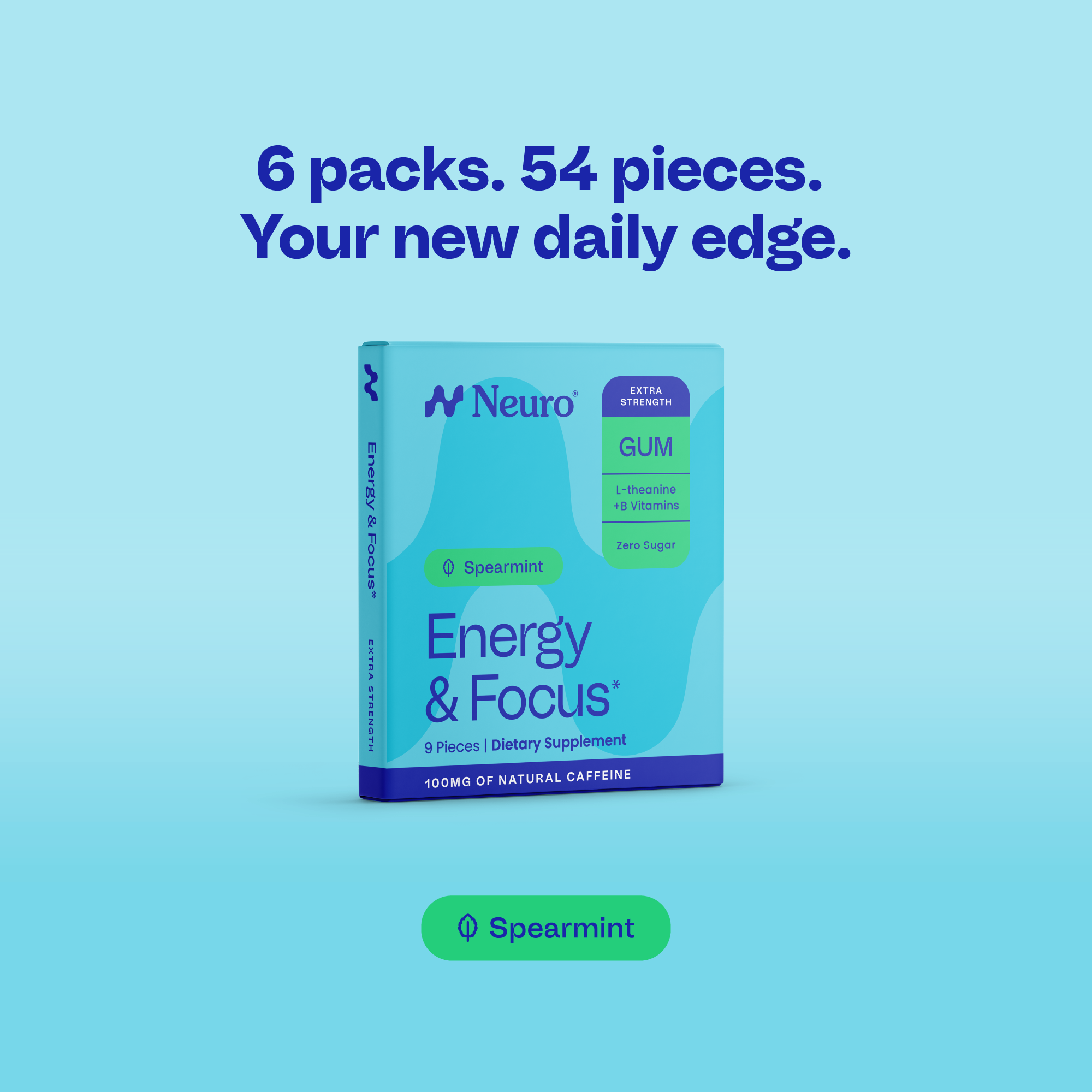 Spearmint / 54-piece pack