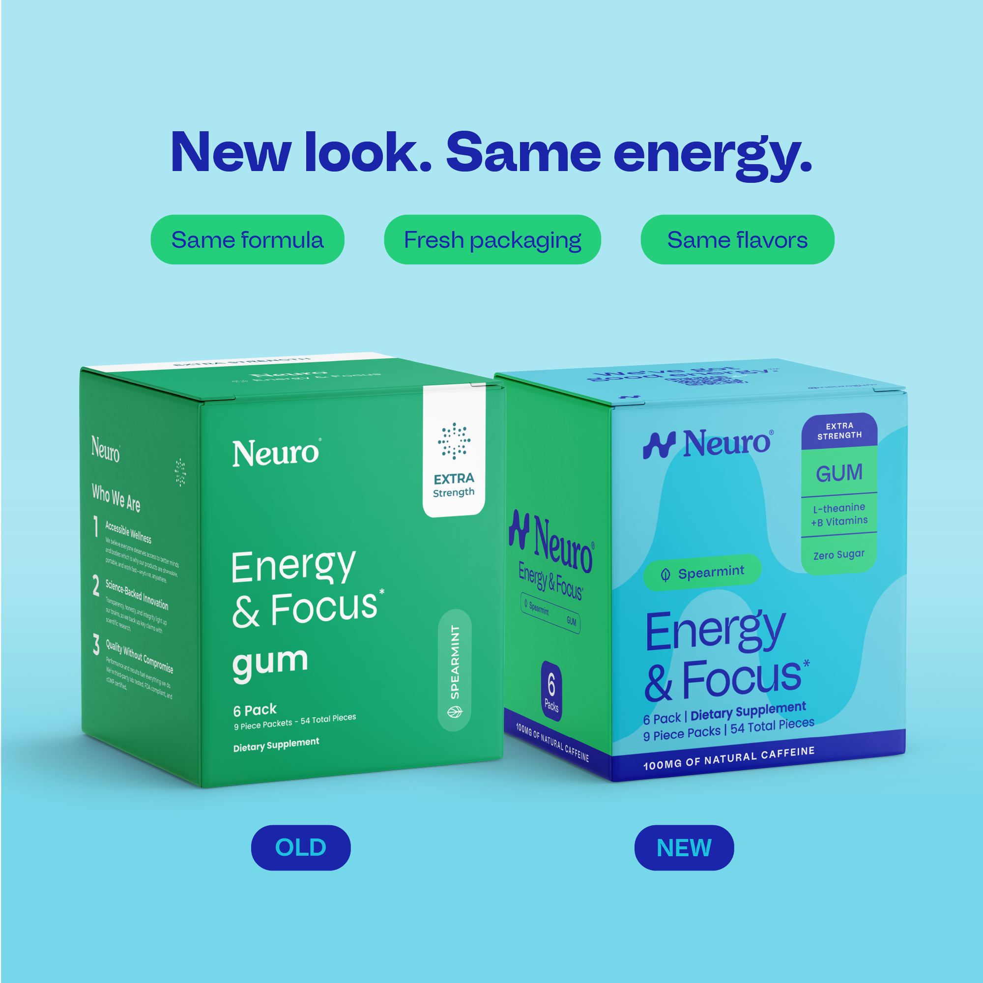 Spearmint / 54-piece pack